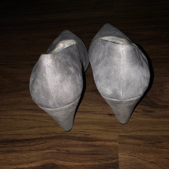 SALE! New CLAUDIA CIUTI Evita Sail Suede Heels - Picture 5 of 8